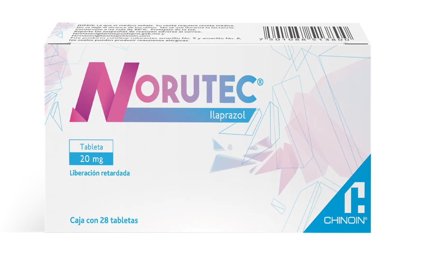 Norutec 20 Mg Con 28 Tabletas